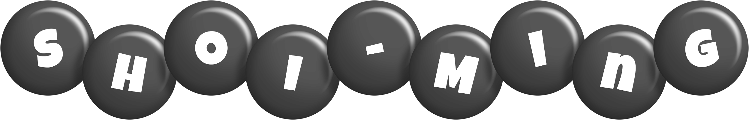 Shoi-Ming candy-black logo