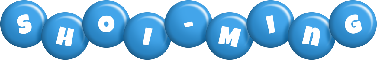 Shoi-Ming candy-blue logo