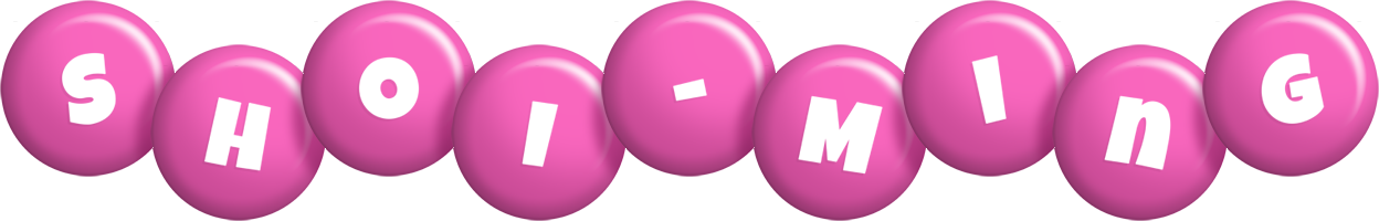 Shoi-Ming candy-pink logo