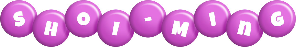Shoi-Ming candy-purple logo