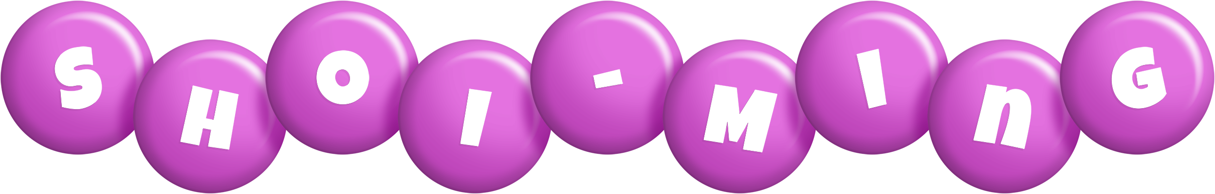 Shoi-Ming candy-purple logo