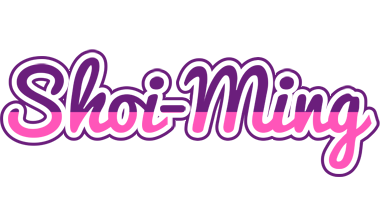 Shoi-Ming cheerful logo