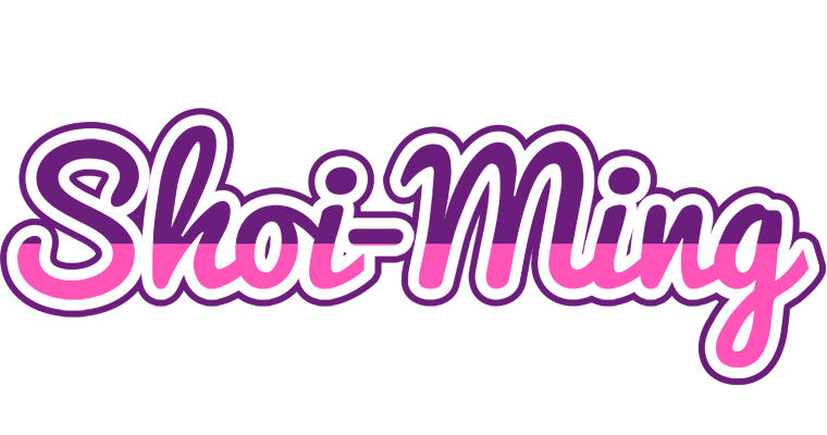 Shoi-Ming cheerful logo