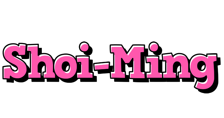 Shoi-Ming girlish logo