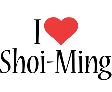 Shoi-Ming i-love logo
