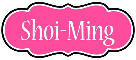 Shoi-Ming invitation logo