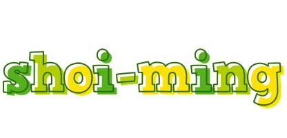 Shoi-Ming juice logo