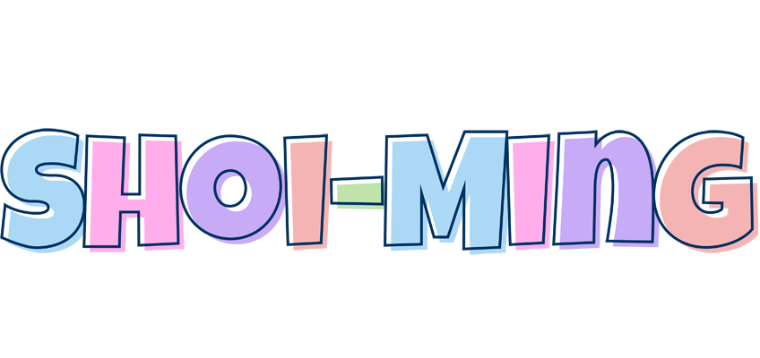 Shoi-Ming pastel logo