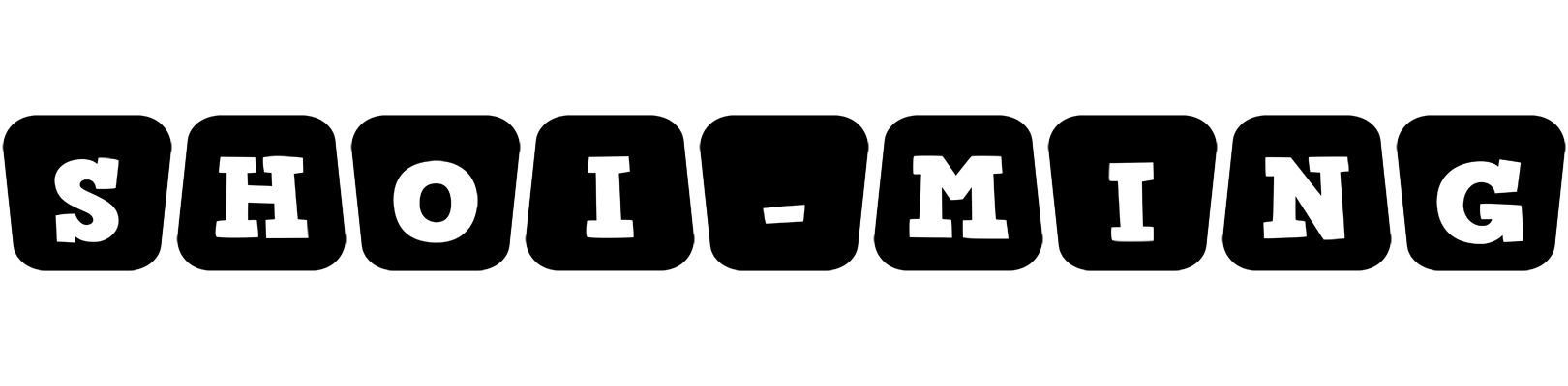 Shoi-Ming racing logo