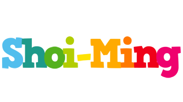 Shoi-Ming rainbows logo