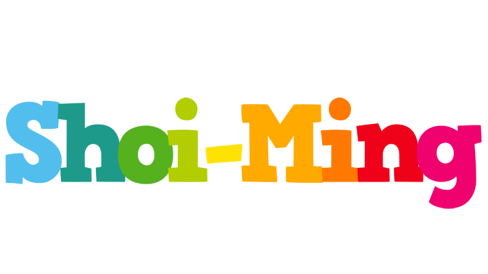 Shoi-Ming rainbows logo