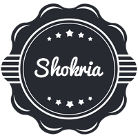 Shokria badge logo