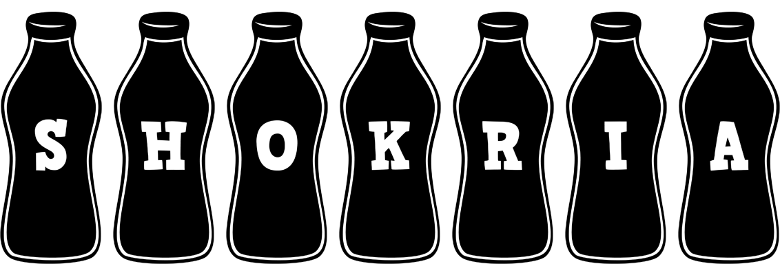 Shokria bottle logo