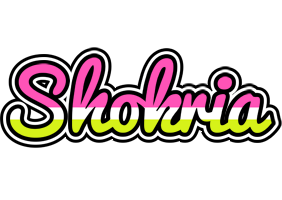 Shokria candies logo