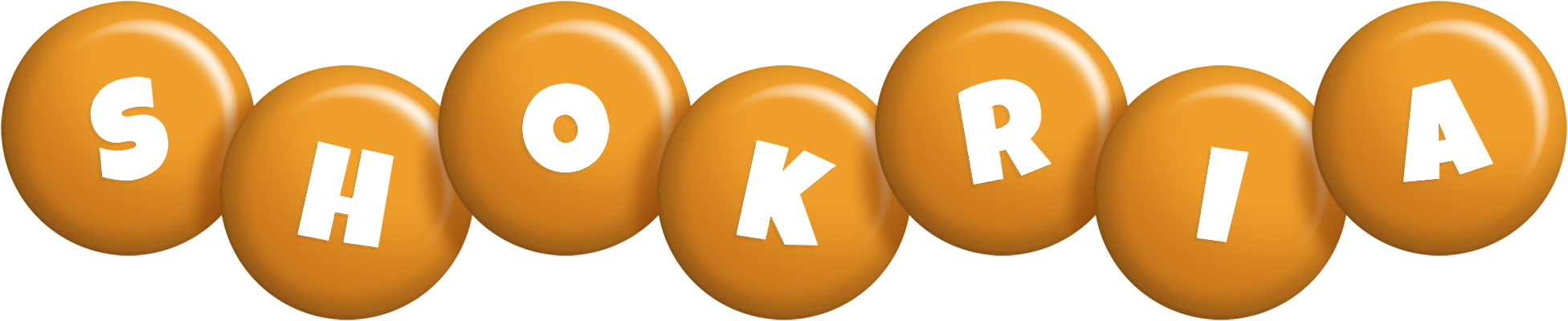 Shokria candy-orange logo
