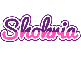 Shokria cheerful logo