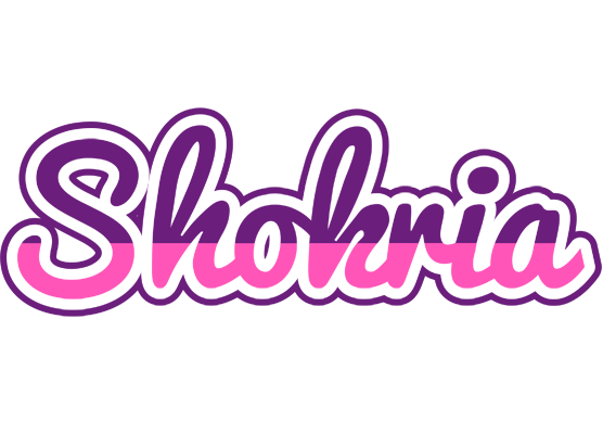 Shokria cheerful logo
