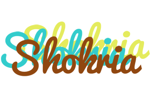 Shokria cupcake logo