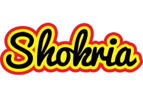 Shokria flaming logo