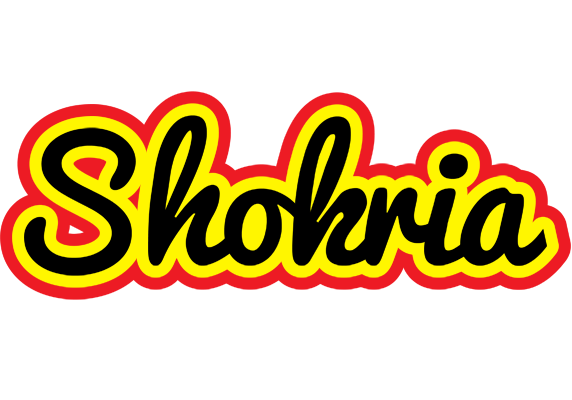 Shokria flaming logo