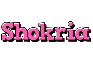 Shokria girlish logo