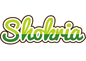 Shokria golfing logo