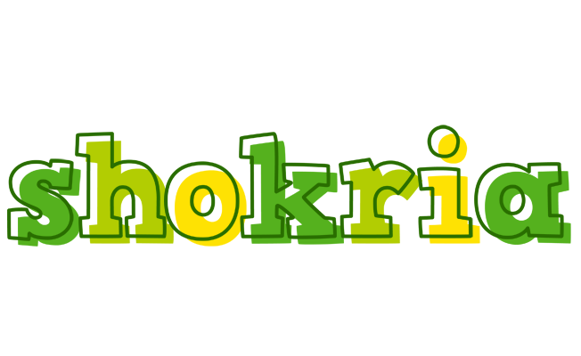 Shokria juice logo