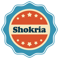 Shokria labels logo