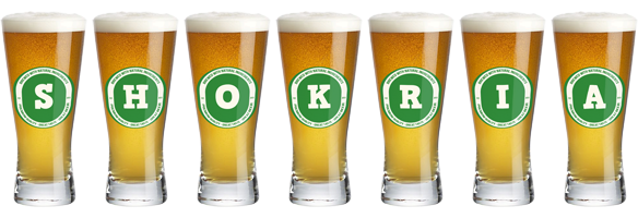 Shokria lager logo