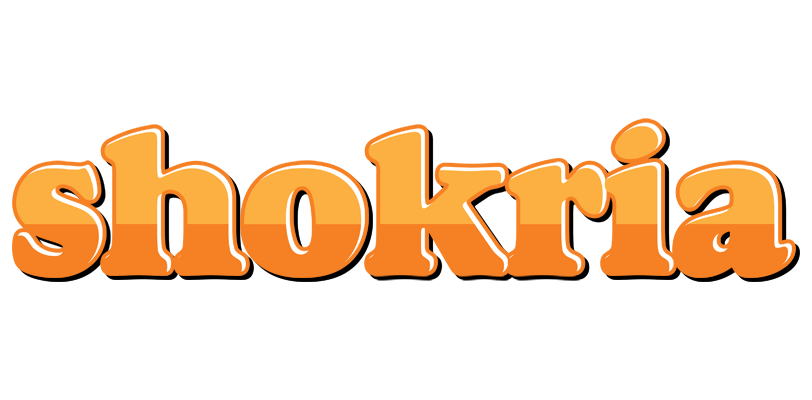 Shokria orange logo
