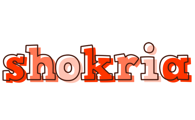 Shokria paint logo