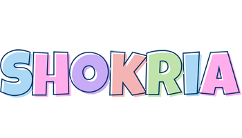 Shokria pastel logo