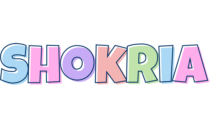 Shokria pastel logo