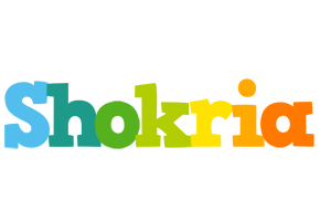 Shokria rainbows logo