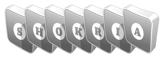 Shokria silver logo