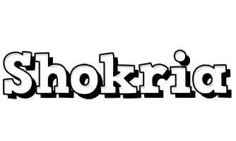 Shokria snowing logo