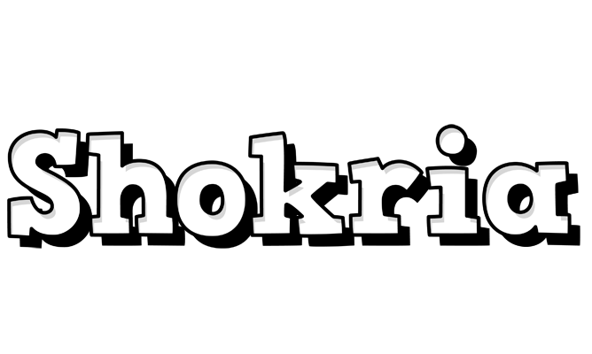 Shokria snowing logo