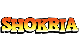 Shokria sunset logo