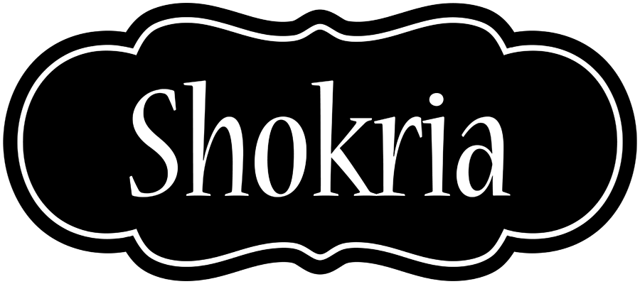 Shokria welcome logo