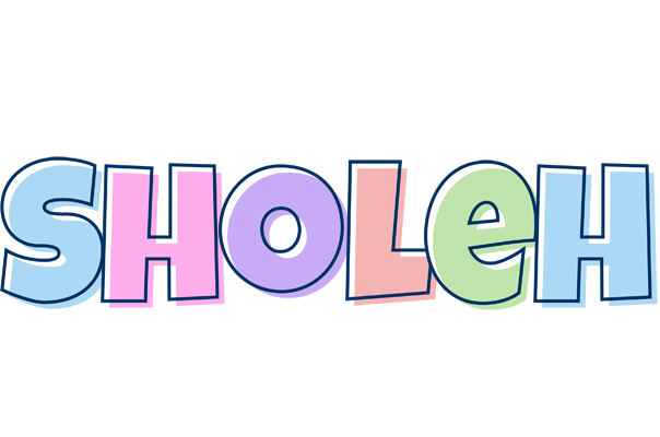 Sholeh pastel logo