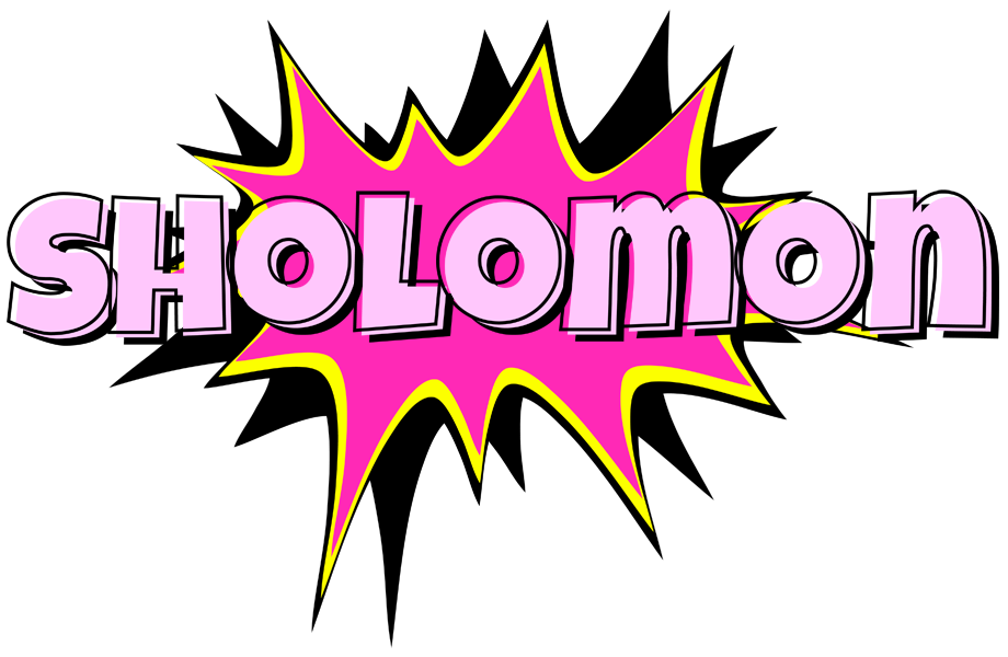Sholomon badabing logo