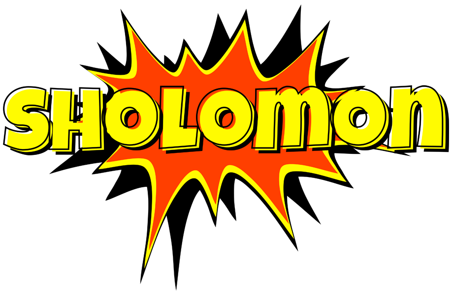 Sholomon bazinga logo
