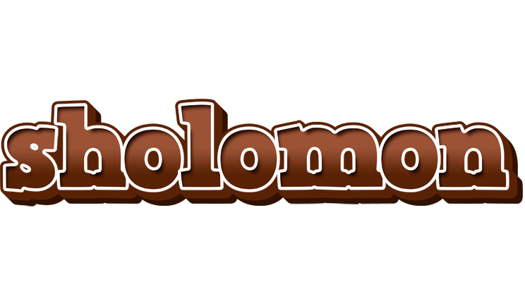 Sholomon brownie logo
