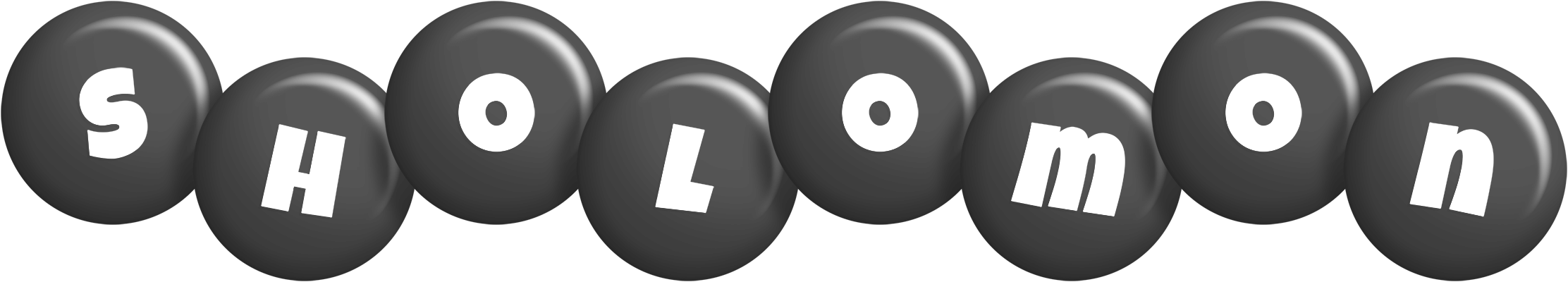 Sholomon candy-black logo