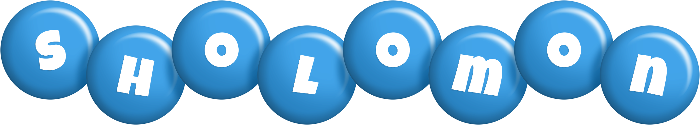 Sholomon candy-blue logo