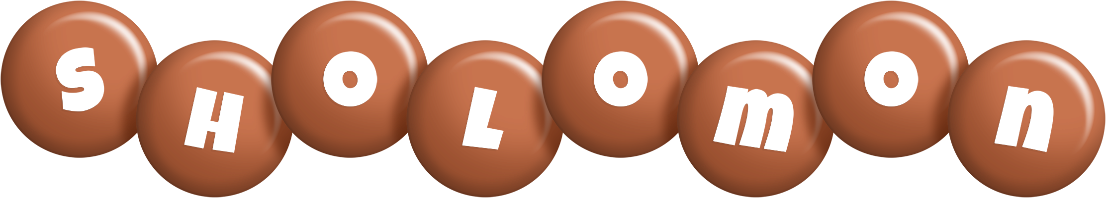 Sholomon candy-brown logo