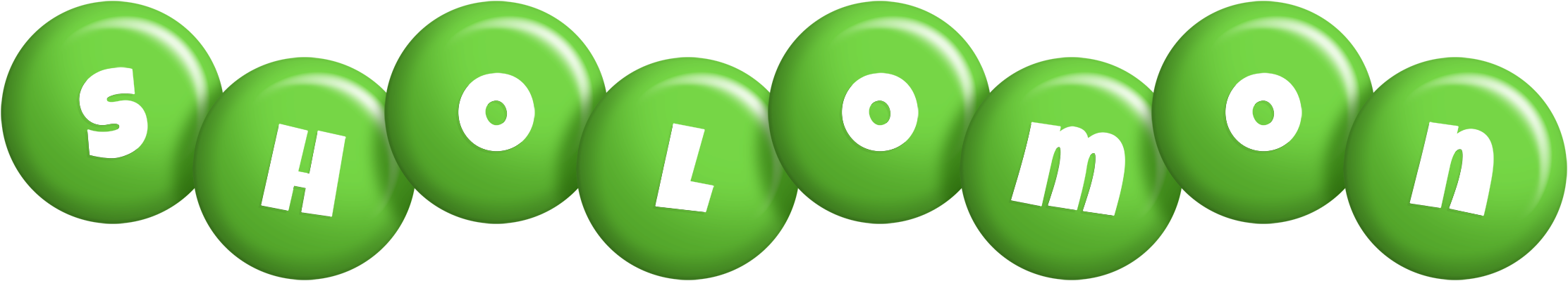 Sholomon candy-green logo