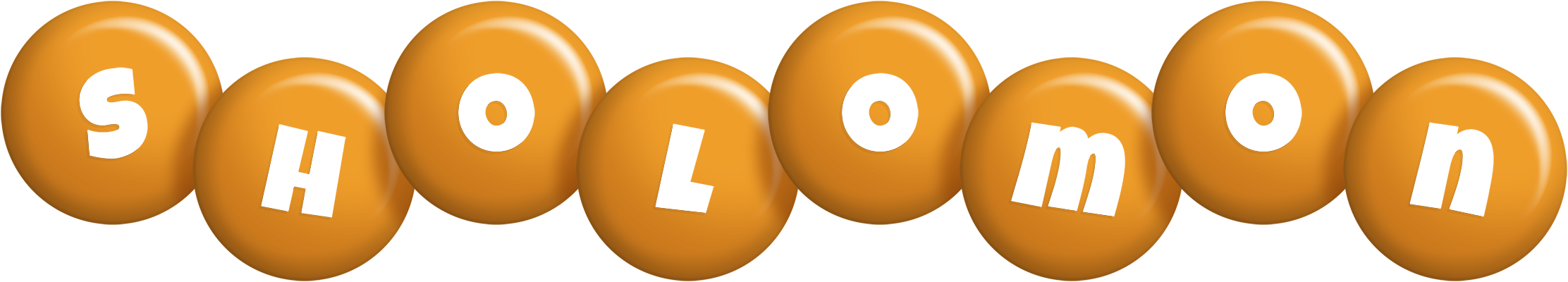 Sholomon candy-orange logo