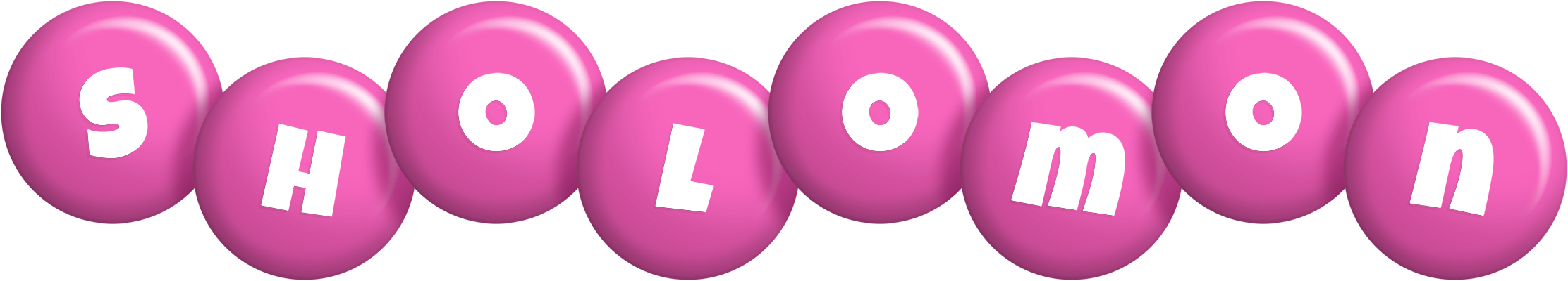 Sholomon candy-pink logo