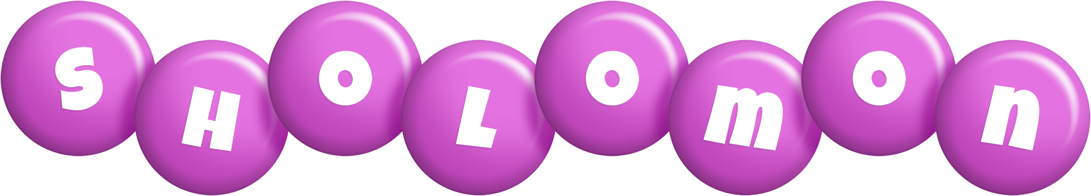 Sholomon candy-purple logo